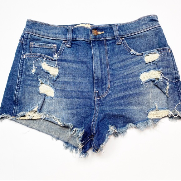 Hollister Pants - Hollister High Rise Distressed “Vintage Shorts